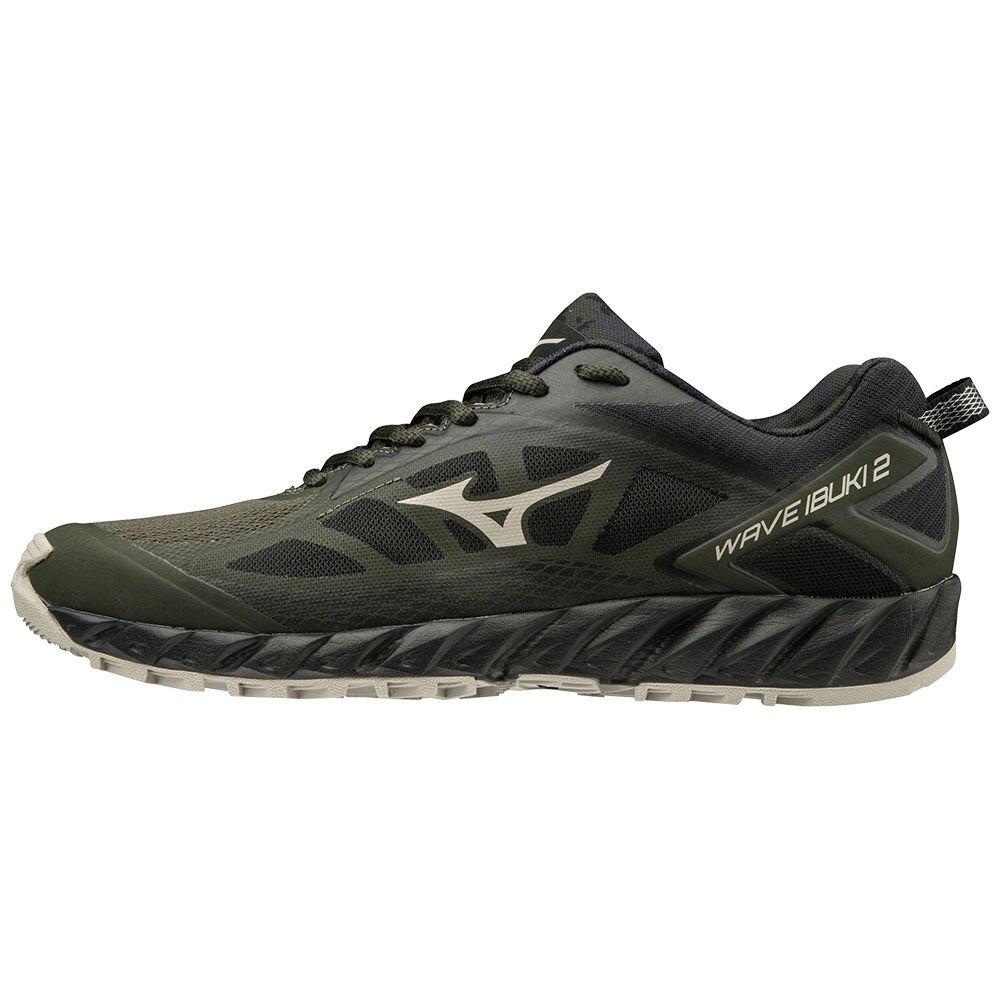 Mizuno Men's Trail Running Shoes WAVE IBUKI 2 Black - XPZGMBE-39